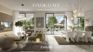 Emaar Park Gate Living Room