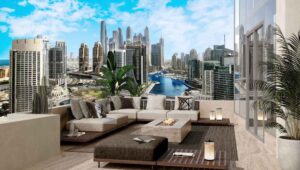 Liv Waterside Dubai Marina Penthouse Terrace Sky Garden