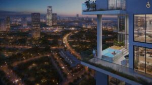 One Park Central by Iman Apartments with Pool view