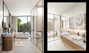 Karl Lagerfeld Villas Dubai Bathroom