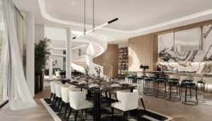 Karl Lagerfeld Villas Dubai Kitchen And Dining Room