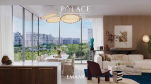 Palace Residences Dubai Hills Living Room