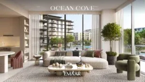 Emaar Ocean Cove Living Room