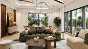 Damac Sun City Living Room