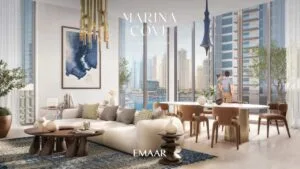 Emaar Marina Cove Living Room