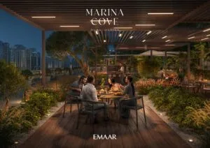 Emaar Marina Cove Sitting Area