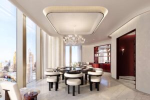 The Baccarat Downtown Dubai The Residences Dining Room - Tower 1