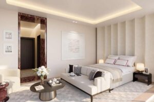 The Baccarat Downtown Dubai The Residences Guest Bedroom - Tower 1