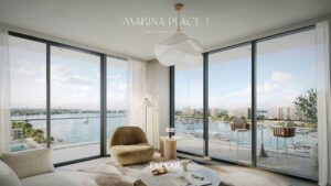 Emaar Marina Place - Living Room