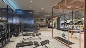 Belgravia Gardens - fitness studio