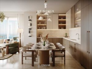 Emaar The Bristol - Kitchen and DIning