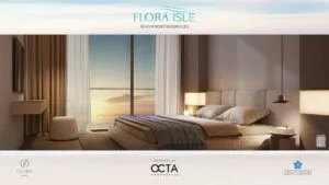 Flora Isle 2BR Master Bedroom Dusk