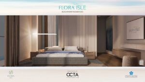 Flora Isle 3BR Bedroom Dusk