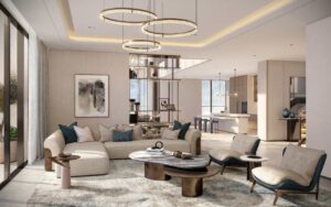 Meraas Atelis - Penthouse 01 Living