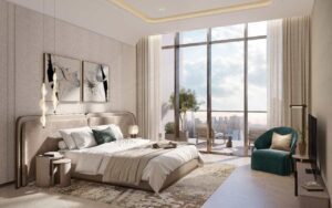 Meraas Atelis - Penthouse 01 Master Bedroom