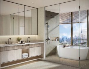 Meraas Atelis - Sky Villa 01 Master bathroom