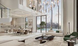 Meraas Atelis - Sky Villa 02 Living