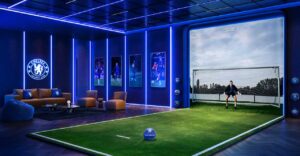 Damac Chelsea Residences - Football simulation room