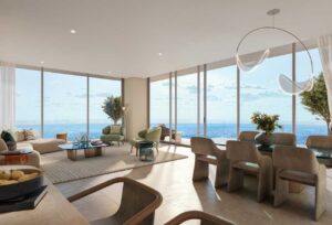 Damac Chelsea Residences - Living room