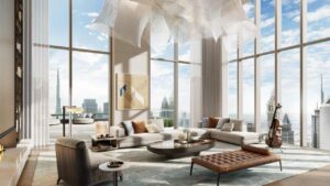 Meraas Jumeirah Residences Emirates Towers - Living room 6