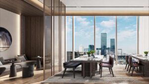 Meraas Jumeirah Residences Emirates Towers - Sitting area