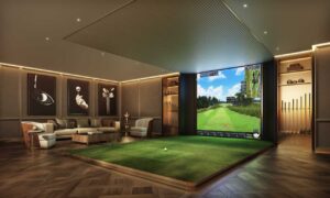 Trump Tower Dubai - Golf Simulator Room