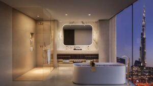 Trump Tower Dubai - Master Bathroom