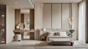 Deyaar DWTN Residences - 2BRD B2 Duplex Master Bedroom 02