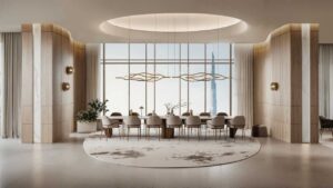 Deyaar DWTN Residences - Private Fine Dining Area