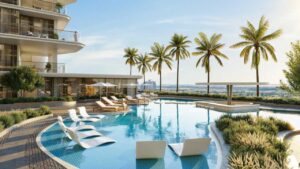 HMB Beverly Grande - Pool and sunbed area
