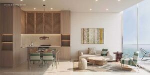 Octa Isle Living and dining room