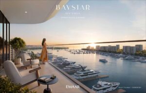 Emaar Baystar - Balcony views