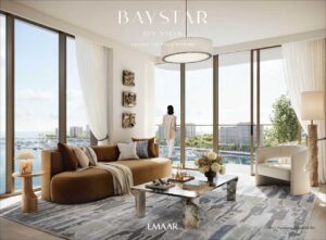 Emaar Baystar - Living room